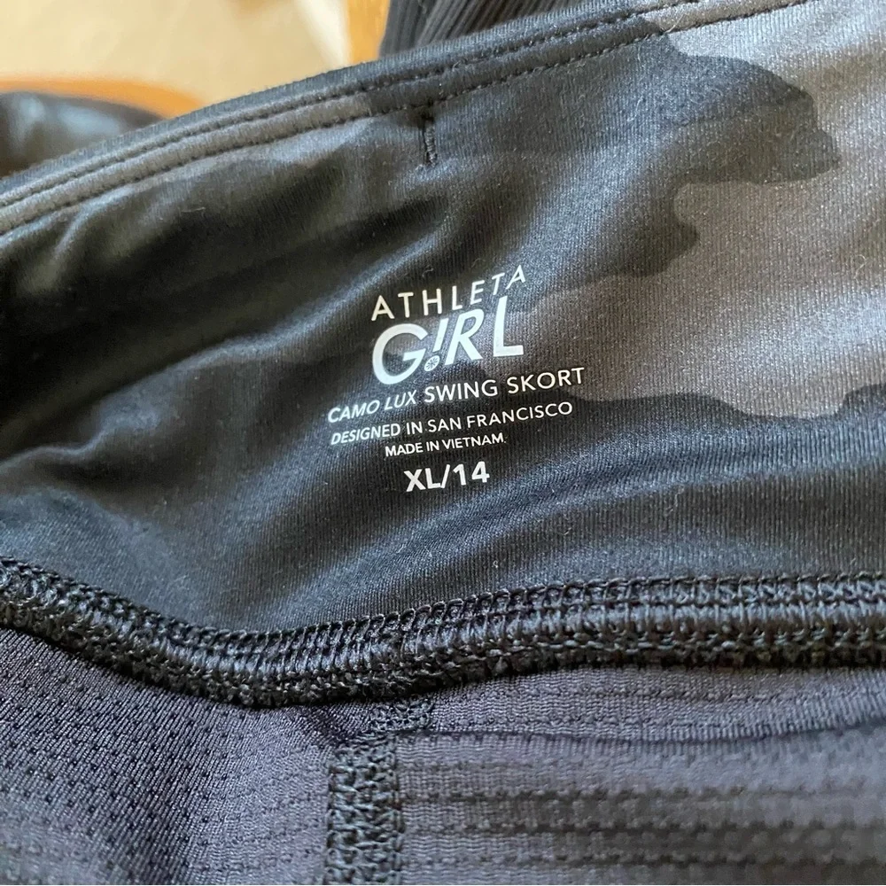 Athleta Girl Swing Skort Camo Lux - Picture 4 of 9